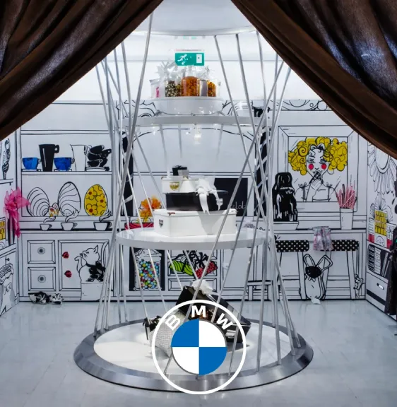Atelier de confection de chocolat lors d'un family day chez BMW